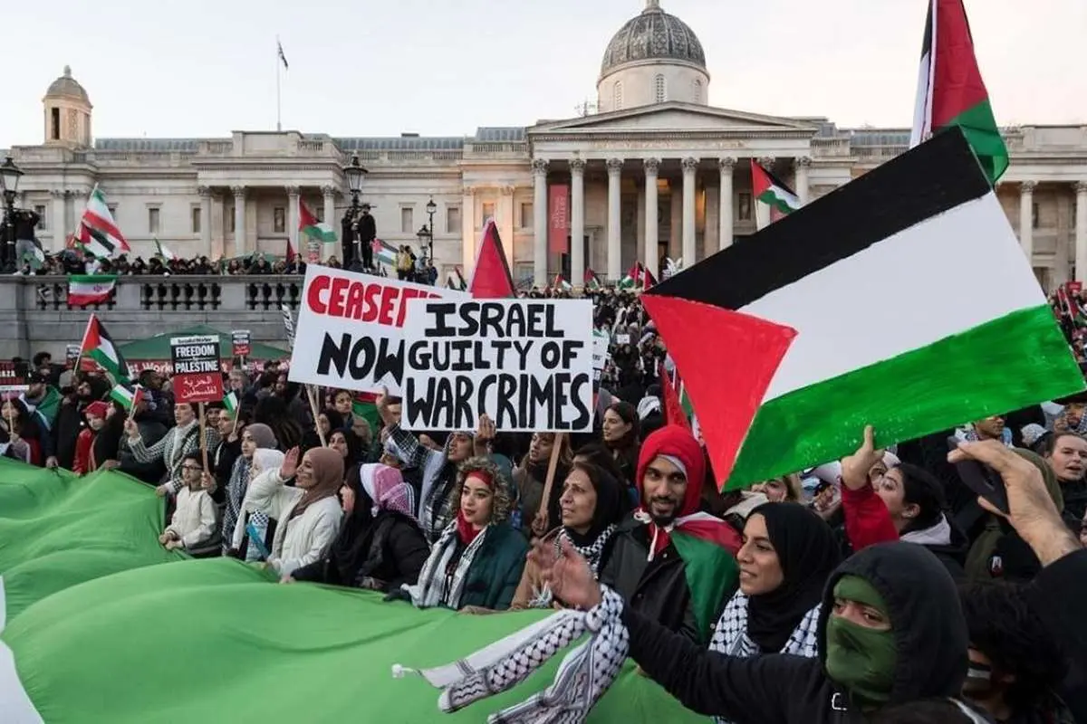 (ویدئو) همبستگی با فلسطین در لندن، برلین و پاریس