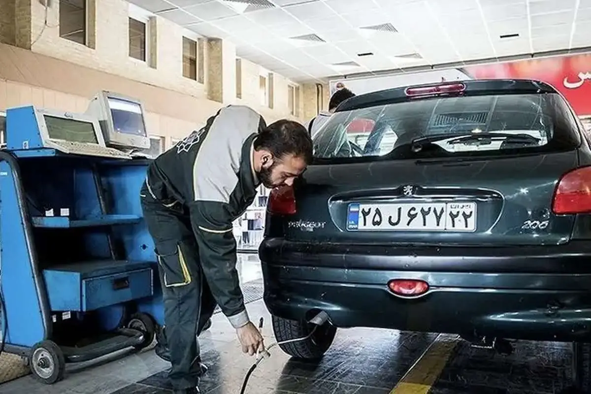 آغاز برخورد با خودروهای فاقد معاینه فنی