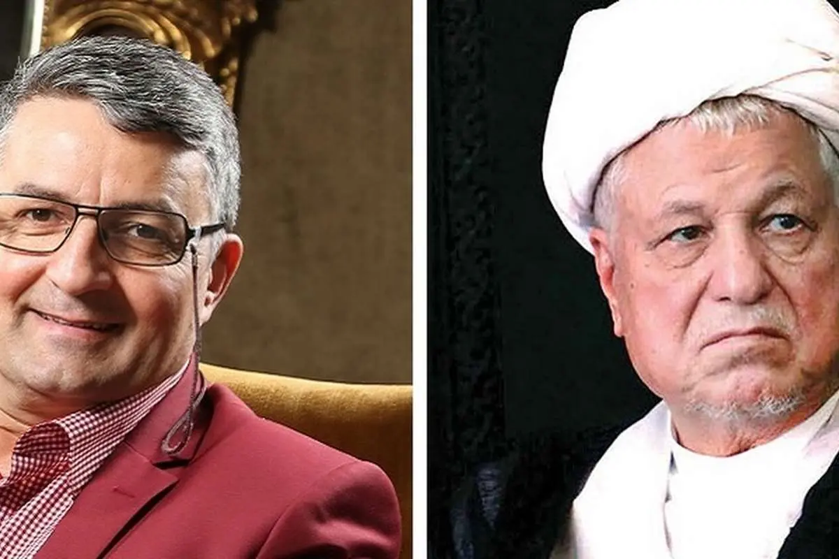 (ویدیو) کلیپ خنده دار؛ تقلید صدای حمید ماهی صفت از آیت الله رفسنجانی در حضور خودش