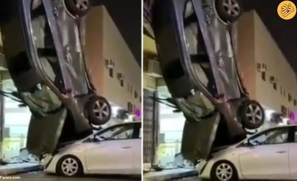 (ویدئو) سانحه رانندگی عجیب در ریاض عربستان