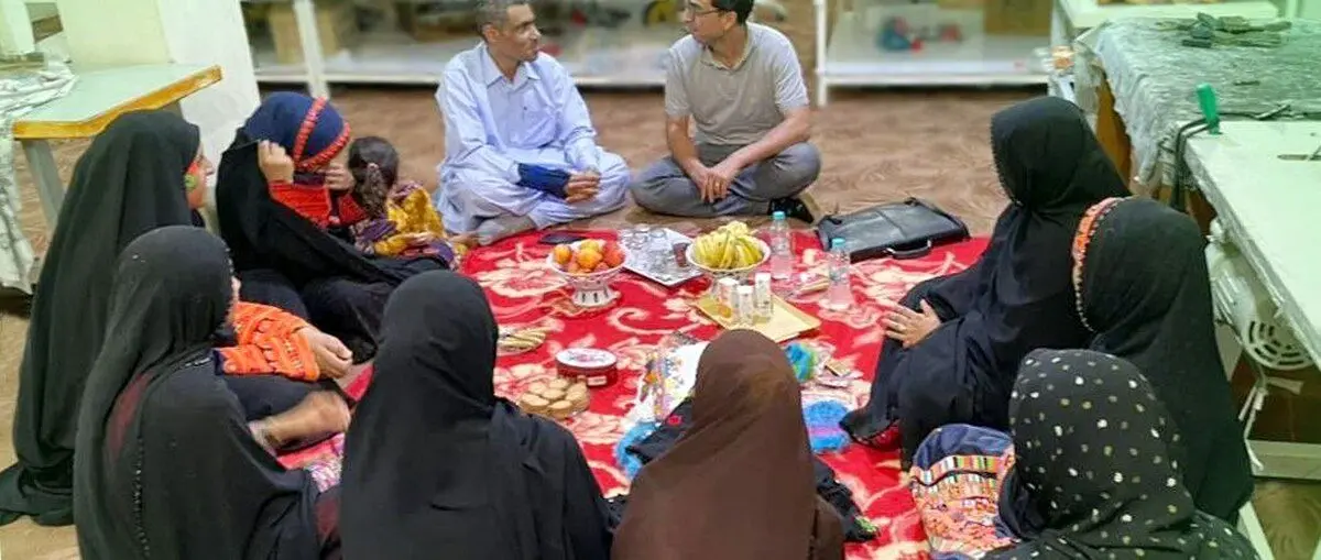 توان‌افزایی زنان سوزن‌دوز در چابهار و شهرستان دشتیاری