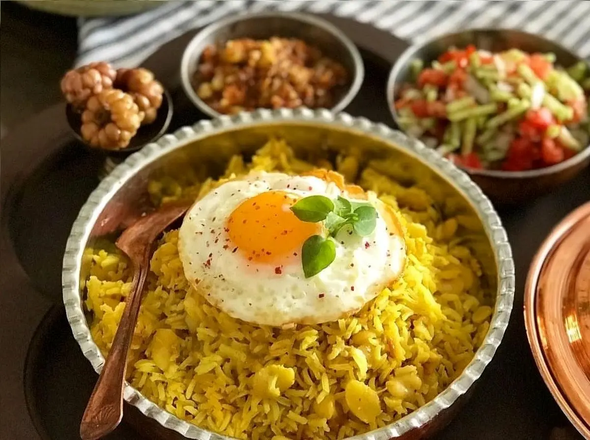 طرز تهیه دمی باقالی زرد بدون گوشت