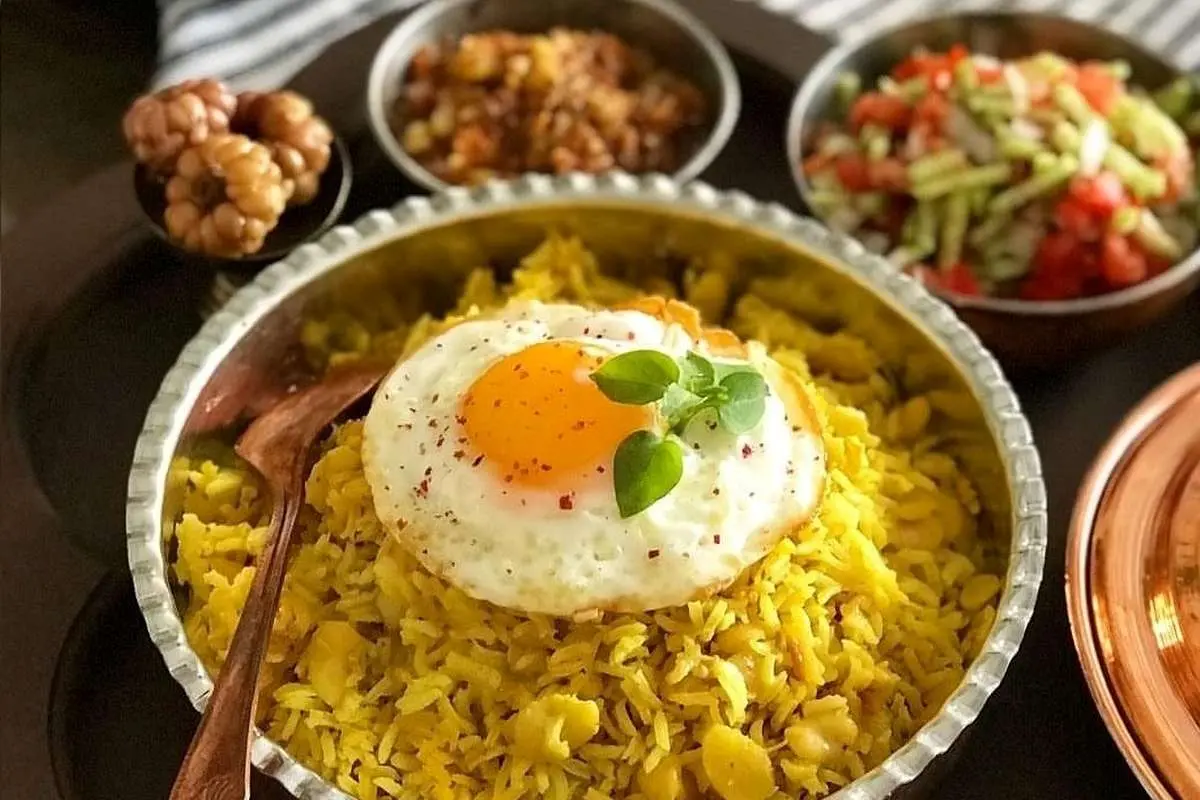 طرز تهیه دمی باقالی زرد بدون گوشت