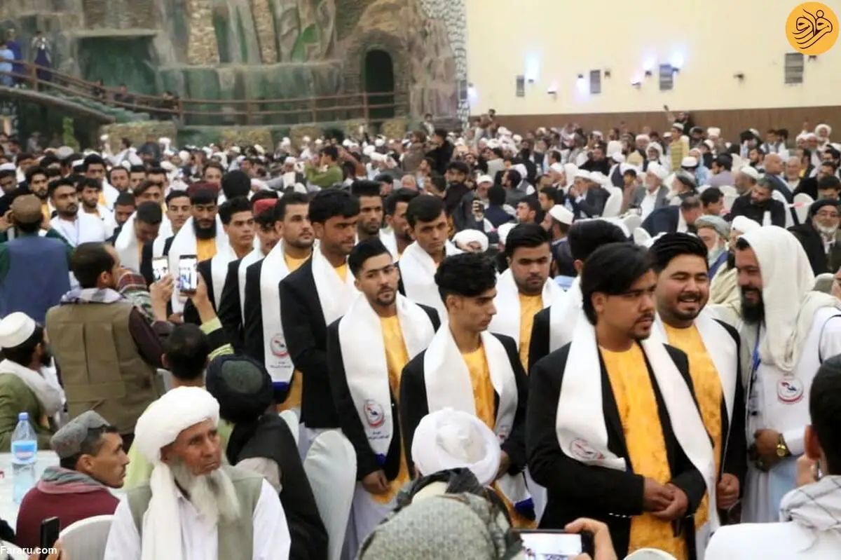 (تصاویر) جشن ازدواج گروهی ۱۰۰ زوج در ولایت هرات افغانستان