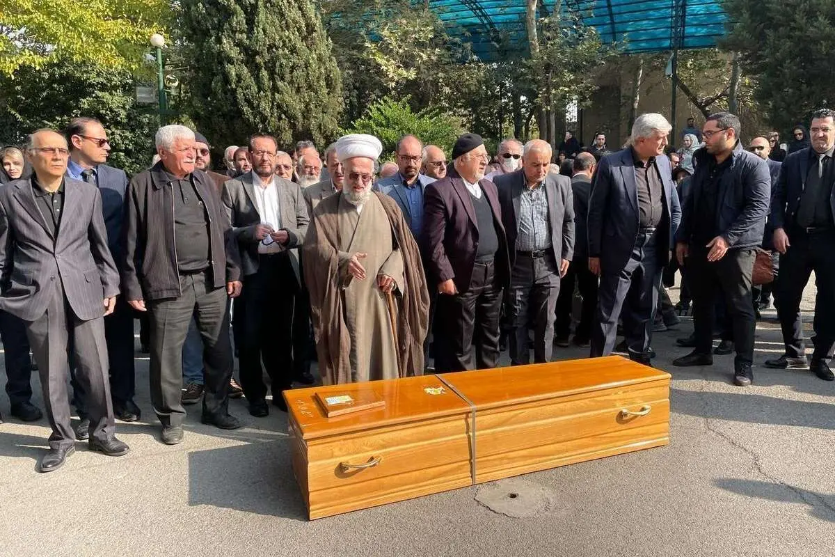 مراسم تشییع پیکر مرحوم هرمیداس باوند برگزار شد