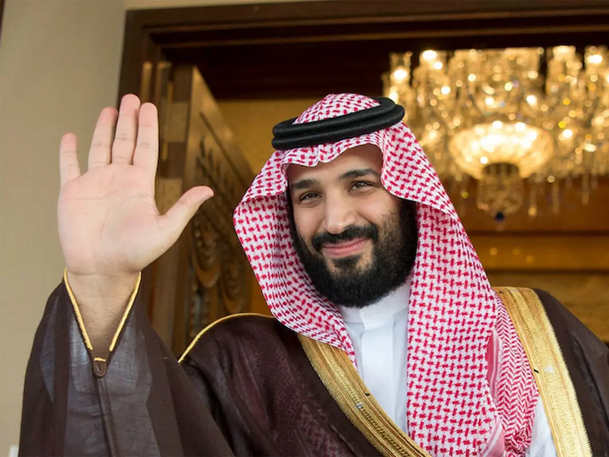 سازه عجیب بن‌سلمان وسط بیابان عربستان!