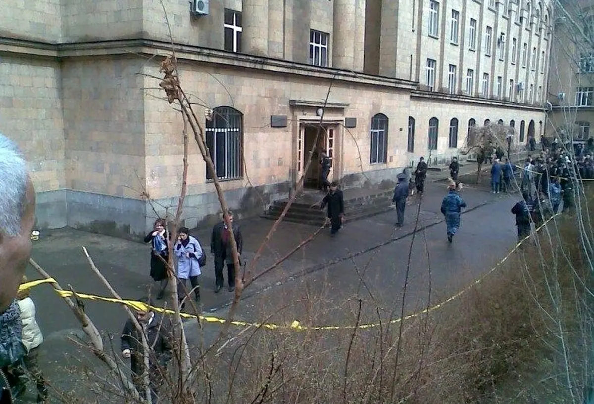 انفجار در دانشکده شیمی دانشگاه «ایروان» قربانی گرفت