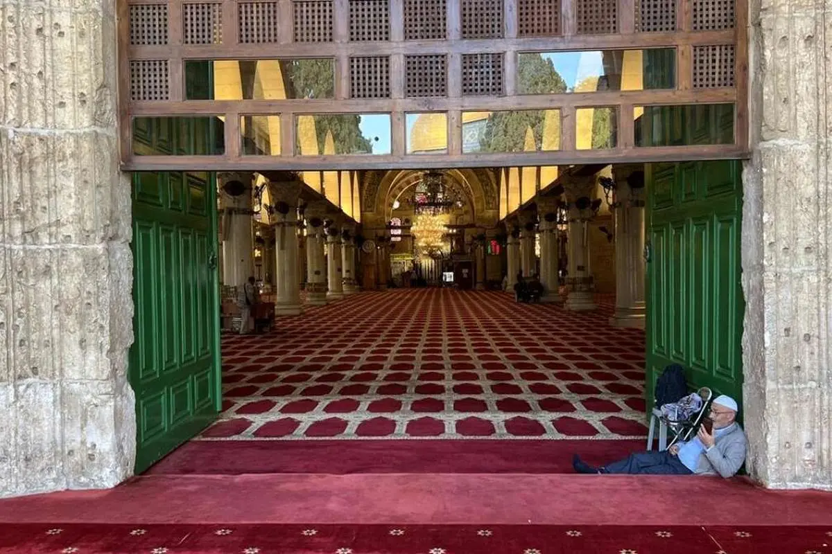 (تصاویر) مسجد الاقصی این جمعه نیز خالی ماند