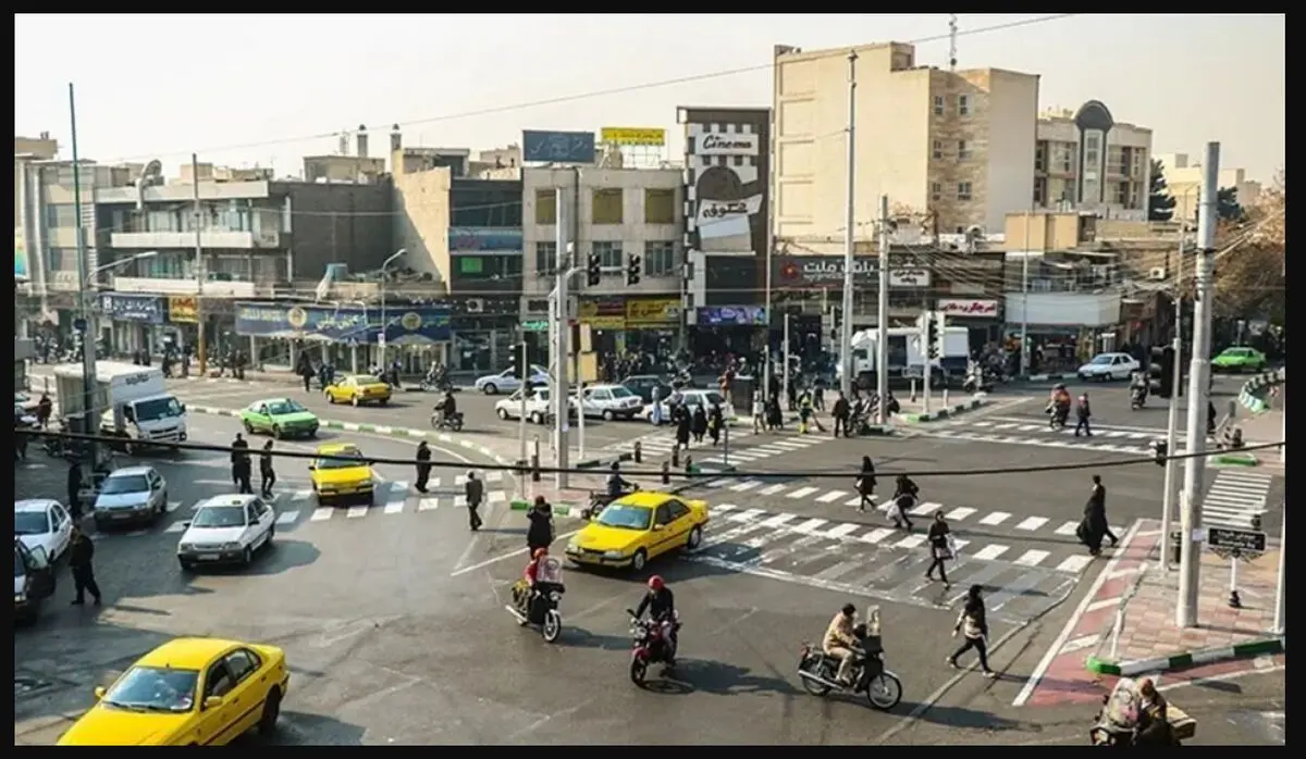 تصویری از میدان قدیمی تهران که نام زنانه داشت