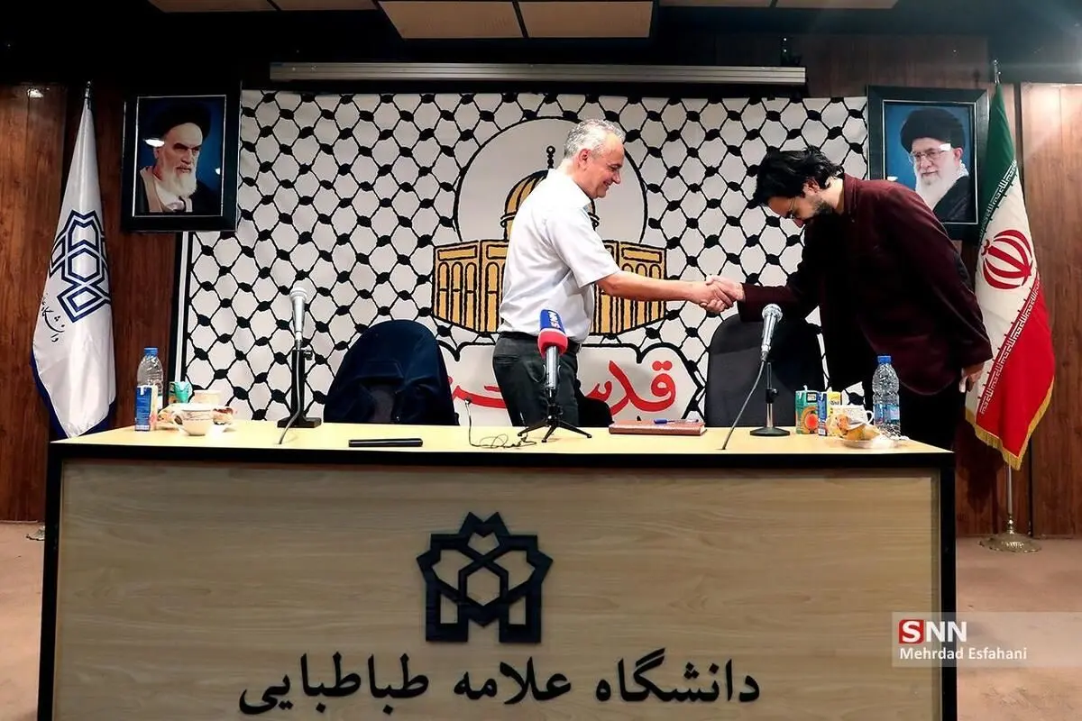 (تصاویر) مناظره احمد زیدآبادی و ابوالفضل بازرگان
