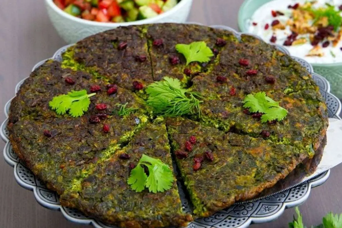 کوکو سبزی را با این روش متفاوت درست کنید