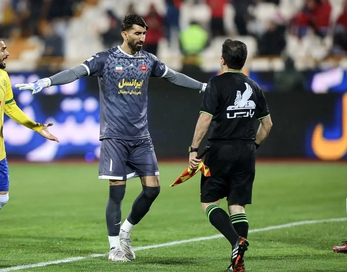 بیرانوند: رونالدو من را ول نمی‌کند!