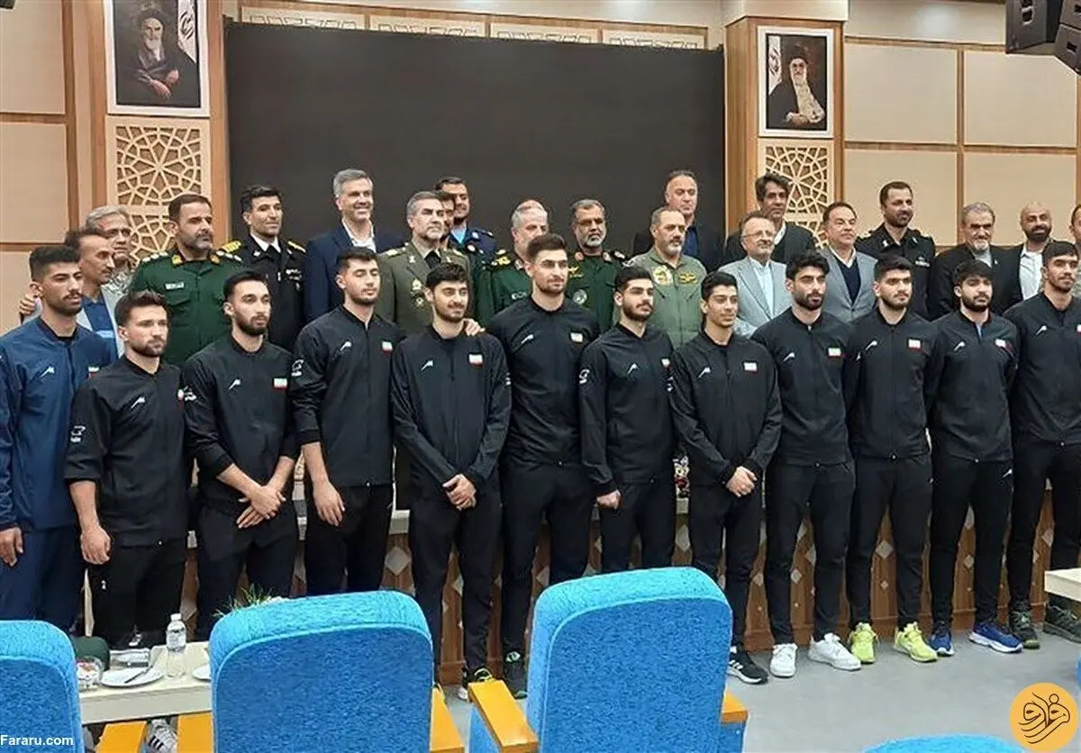هدیه ارزشمند ستاد نیرو‌های مسلح به بازیکنان تیم ملی والیبال