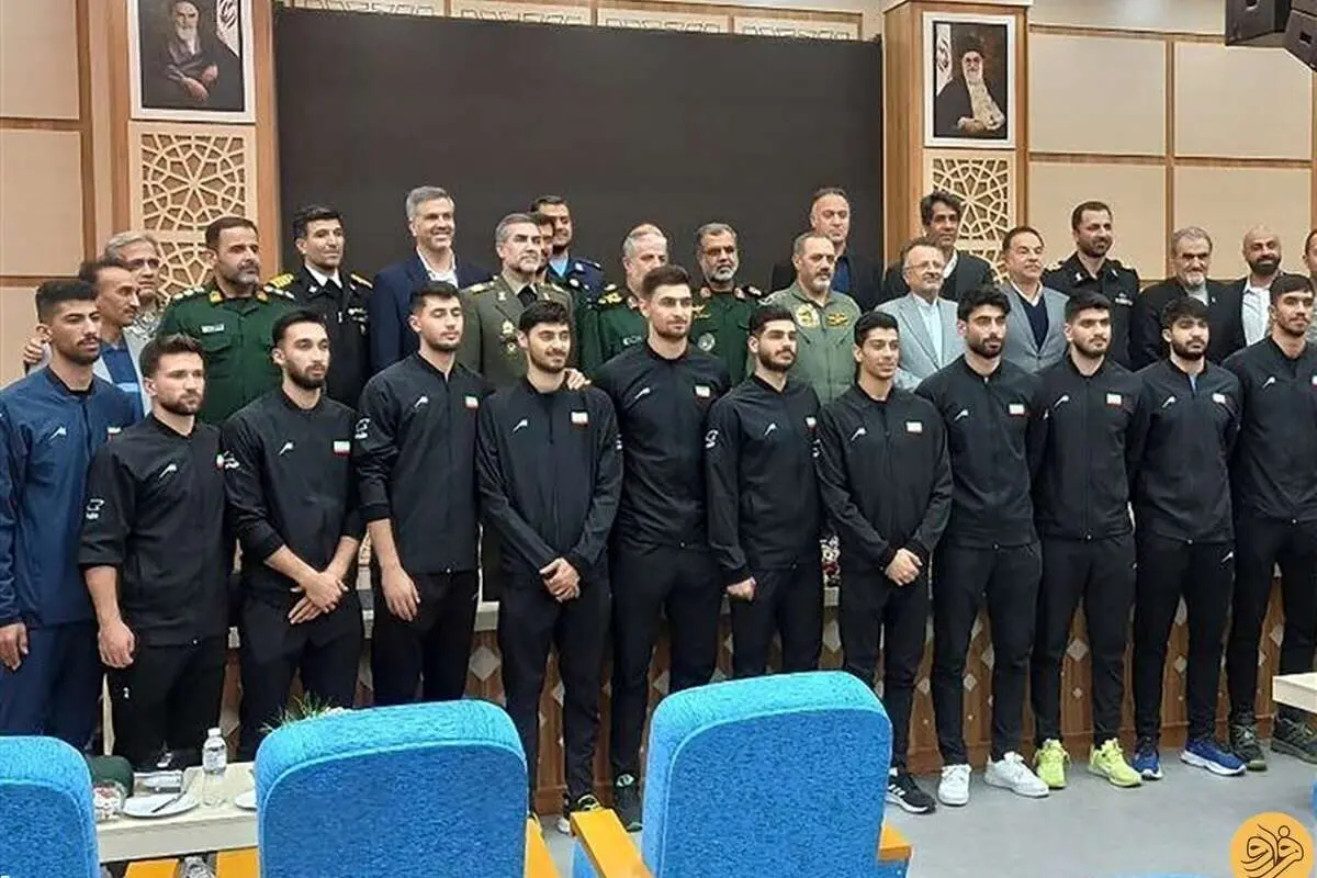 هدیه ارزشمند ستاد نیروهای مسلح به بازیکنان تیم ملی والیبال