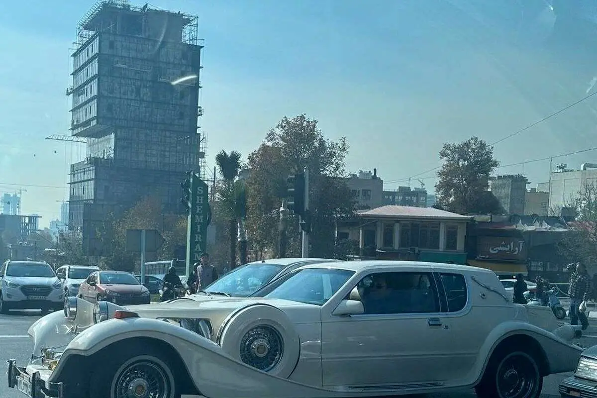عجیبترین خودروی کلاسیک در خیابانهای تهران
