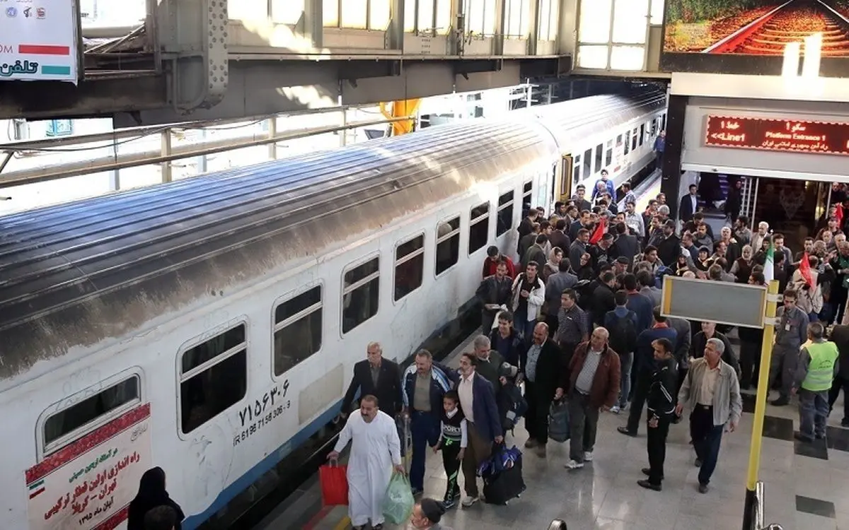هزینه قطار ایران _ کربلا اعلام شد/ حرکت اولین قطار از ۴ آذر ماه