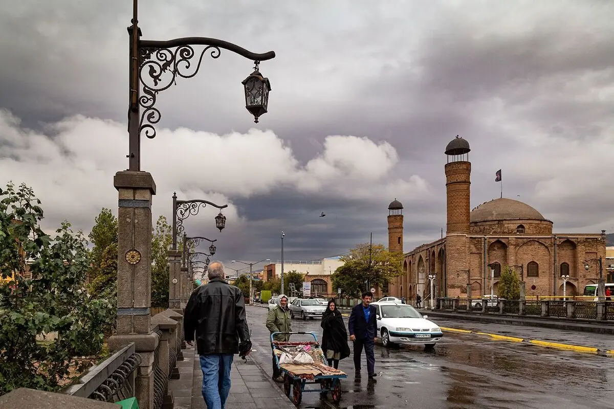 سامانه بارشی دوشنبه وارد می‌شود