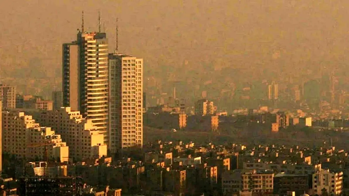 کیفیت هوای تهران قرمز شد