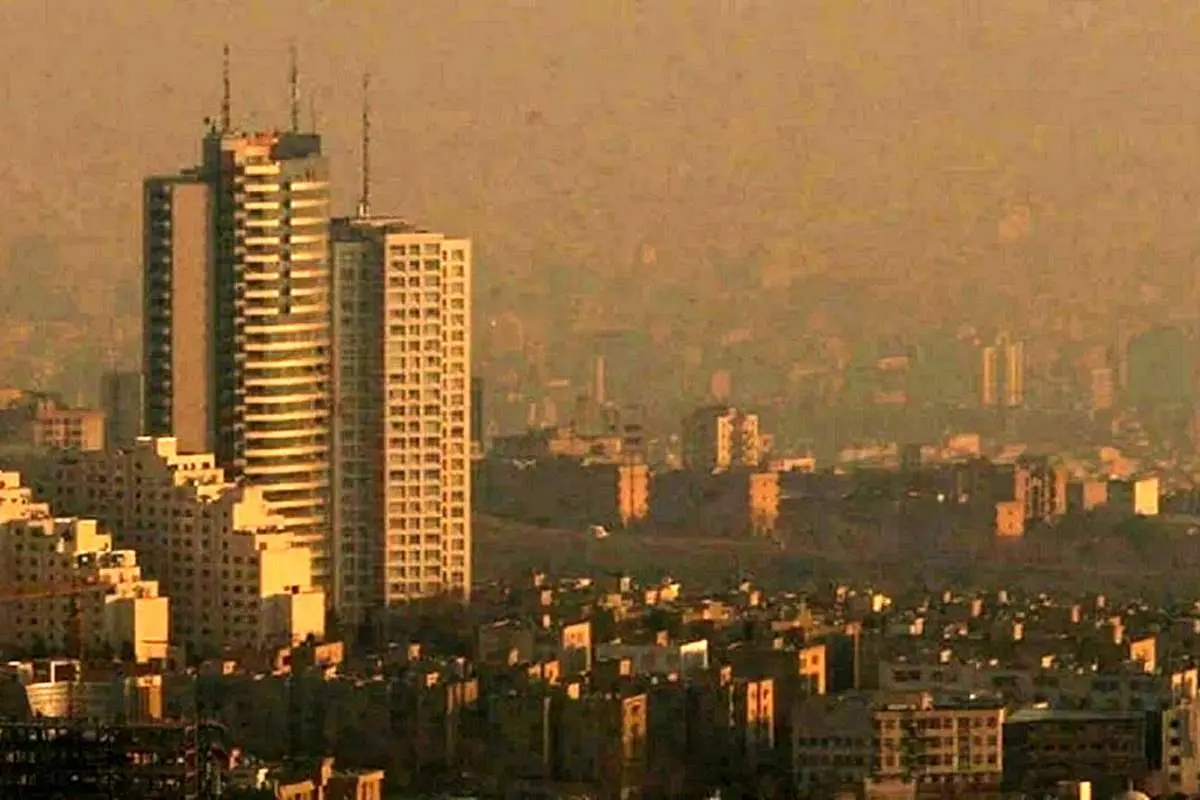 کیفیت هوای تهران قرمز شد