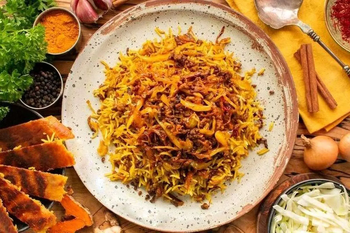 کلم پلوی تهرانی را با این روش بپزید