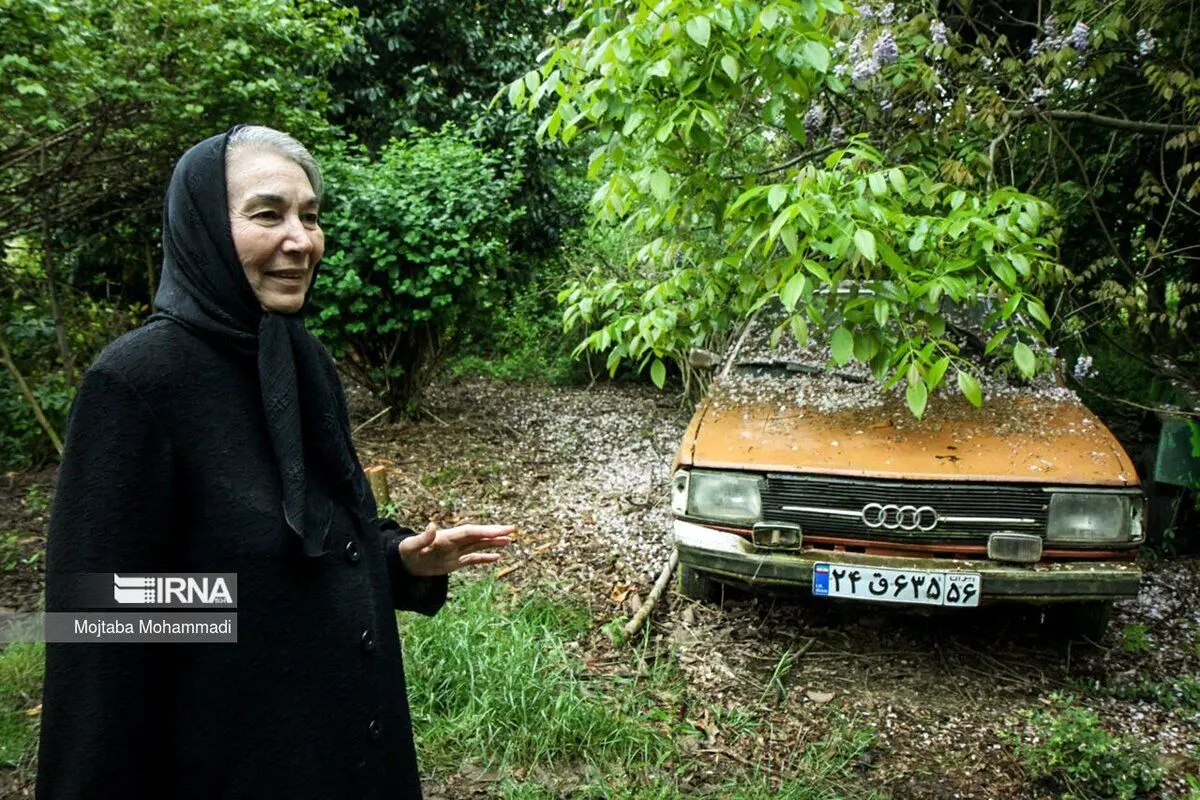 (تصاویر) زندگی پروانه معصومی در روستا