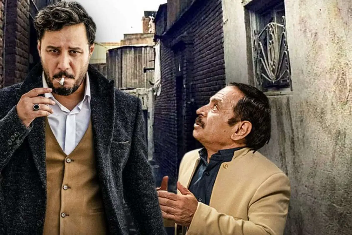(عکس) شوخی بامزه سروش صحت با سریال «زخم کاری»؛ عمو جلال جا پای «مالک» گذاشت!