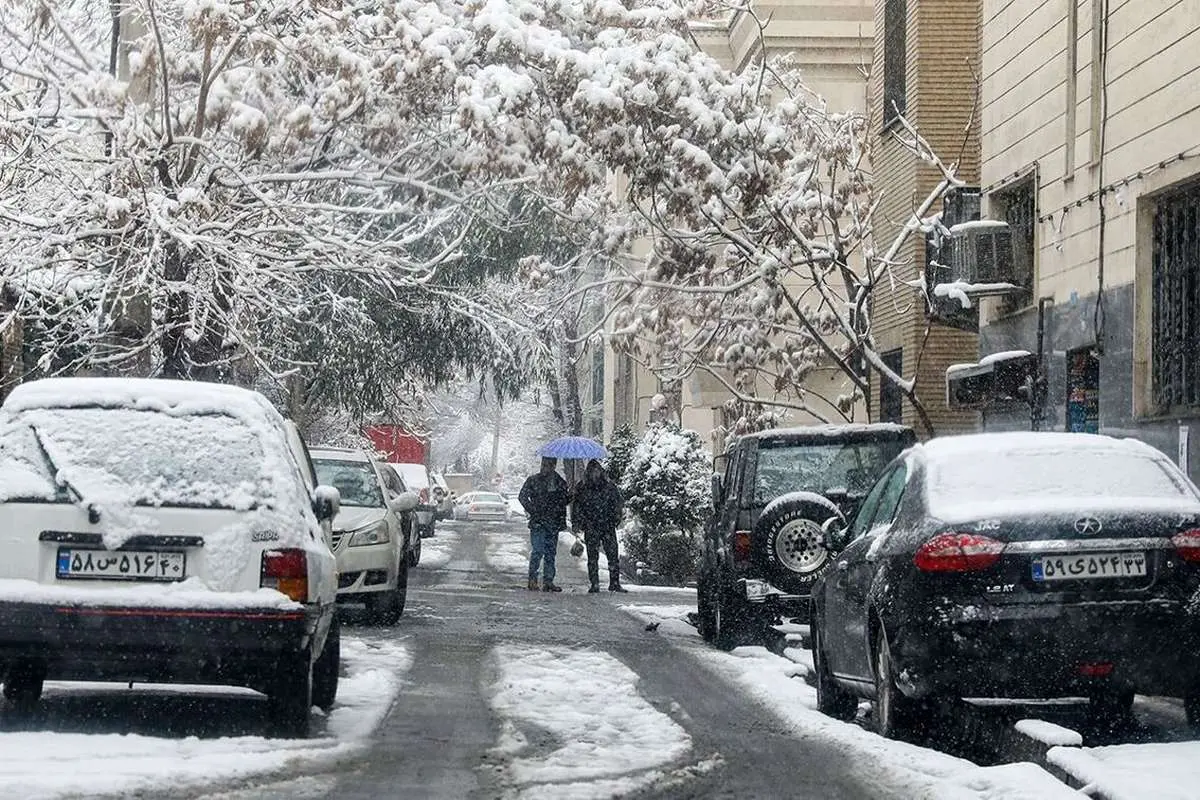 برف پاییزی ایران را سفیدپوش میکند+ نقشه