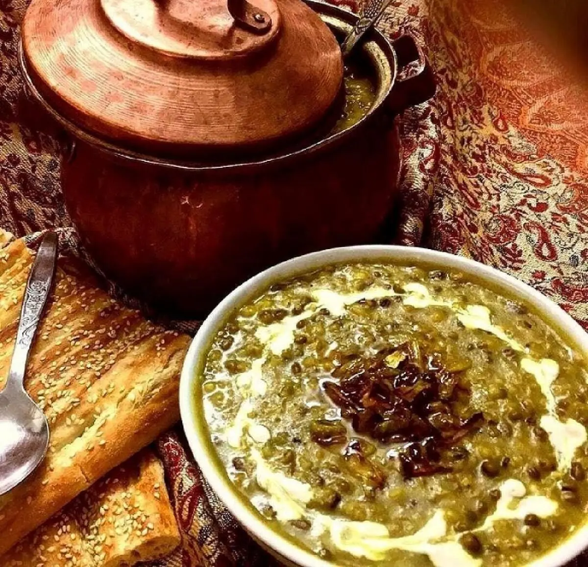 این آش زمستانی خوشمزه و مقوی را حتما امتحان کنید 