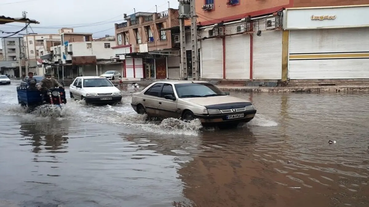 (ویدئو) سیل و آبگرفتگی معابر در اهواز