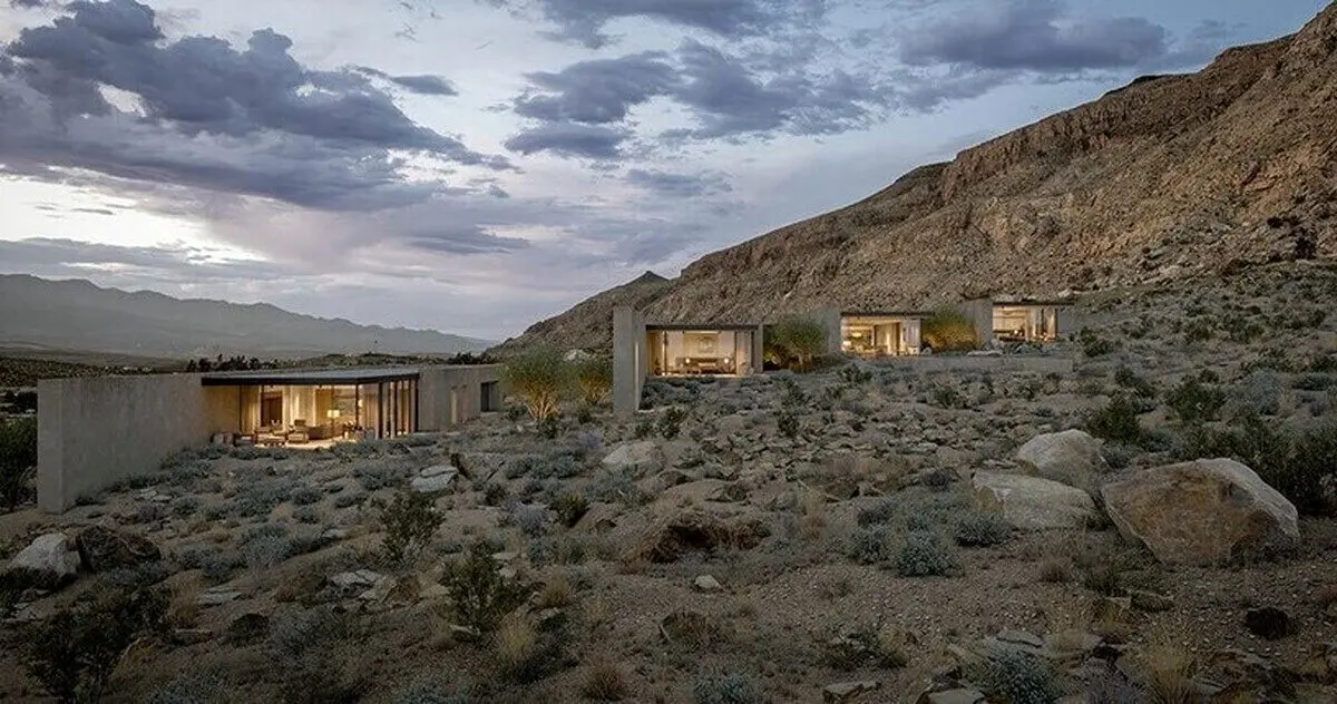 (تصاویر) همزیستی زمین‌های منزوی و ناهموار با معماری مدرن
