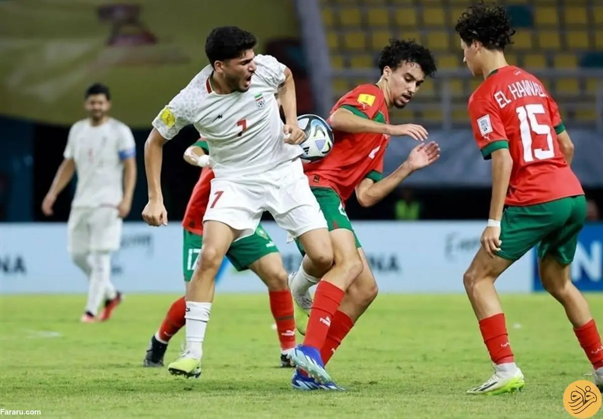 حذف تلخ ایران از جام جهانی نوجوانان