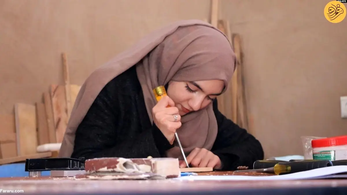 (تصاویر) دختران منبت‌کار در هرات افغانستان
