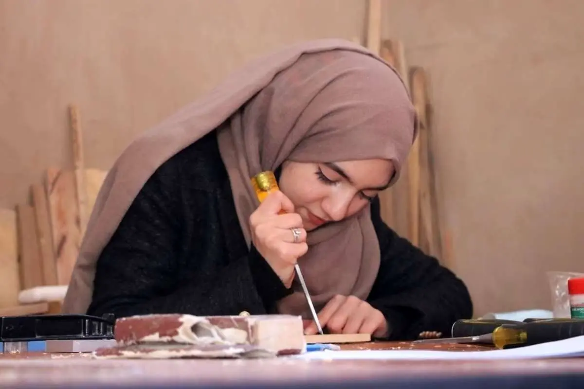 (تصاویر) دختران منبتکار در هرات افغانستان