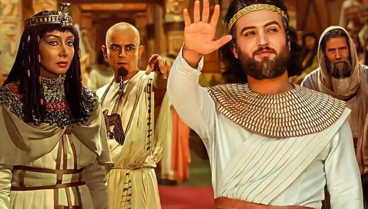 (عکس) حضور یک اتوبوس در سریال حضرت یوسف!