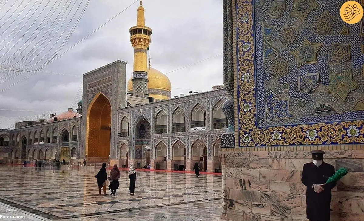 اولین فیلم رنگی از حرم امام رضا(ع)