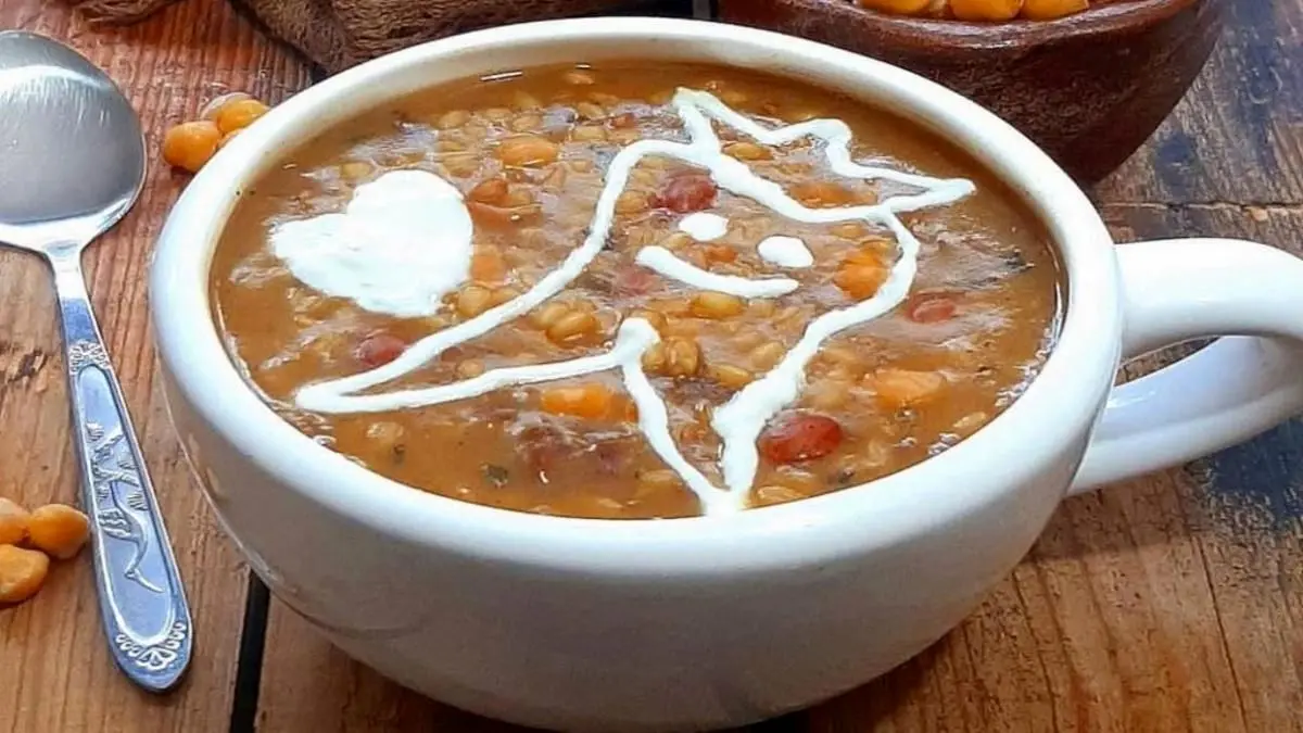 طرز تهیه مرحله به مرحله آش دندونی یا دیشلیق تبریزی