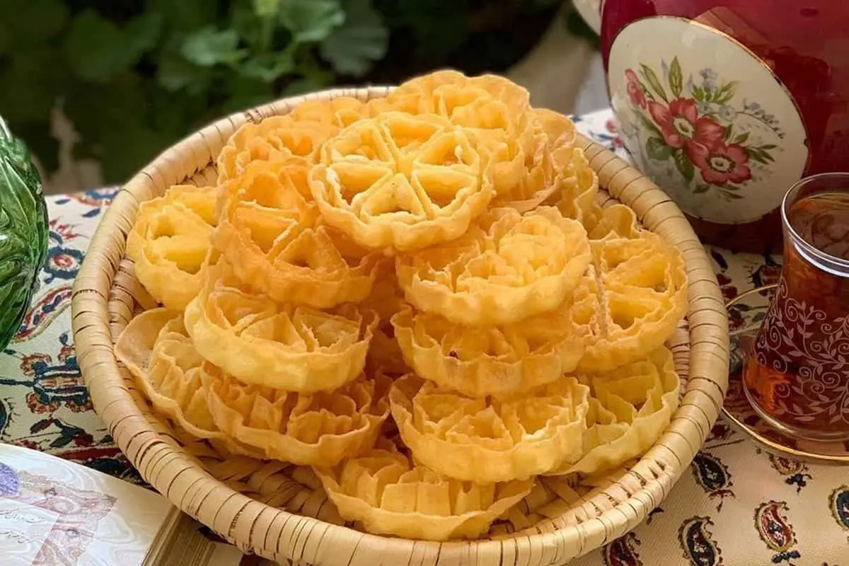 طرز تهیه شیرینی پنجره‌ای با پیمانه لیوان، بدون شیر و با شیر