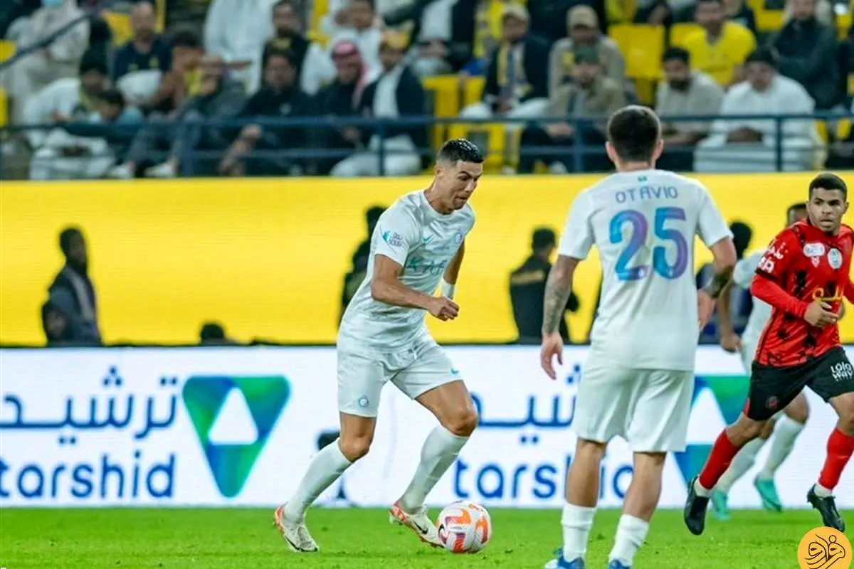 کریستیانو رونالدو باز هم برای النصر گل زد