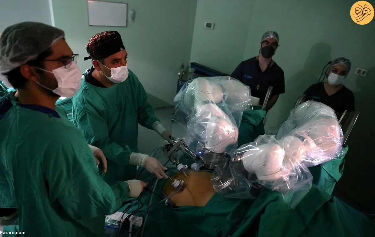 (ویدئو) اولین جراحی بین المللی رباتیک در بیمارستانی در شیلی انجام شد