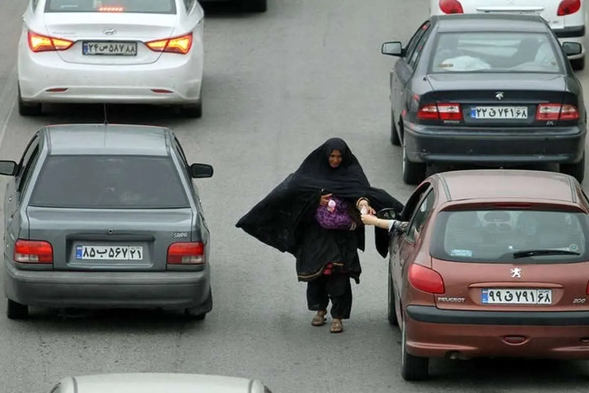 (عکس) شگرد جدید متکدیان در مشهد