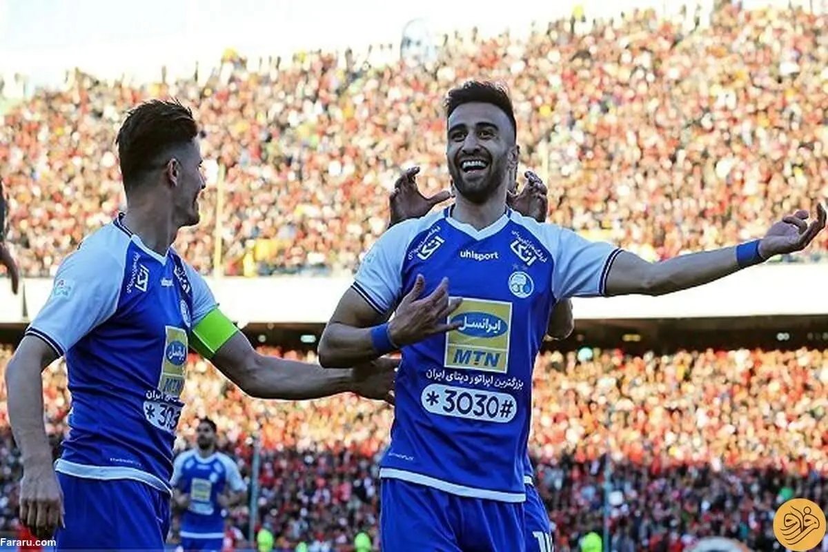 گلزنترین بازیکن حال حاضر استقلال به پرسپولیس کیست؟