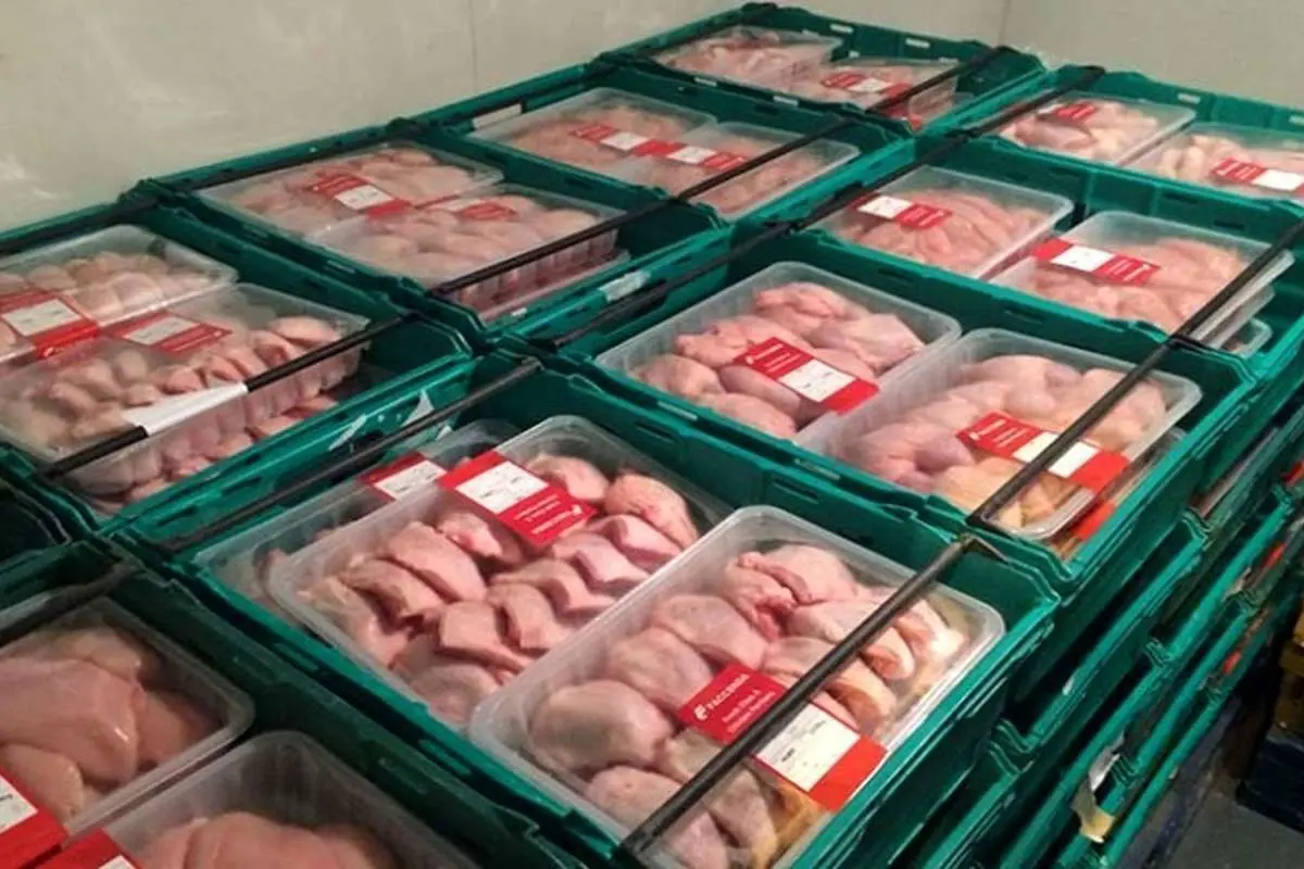 مرغ بستهبندی چند؟