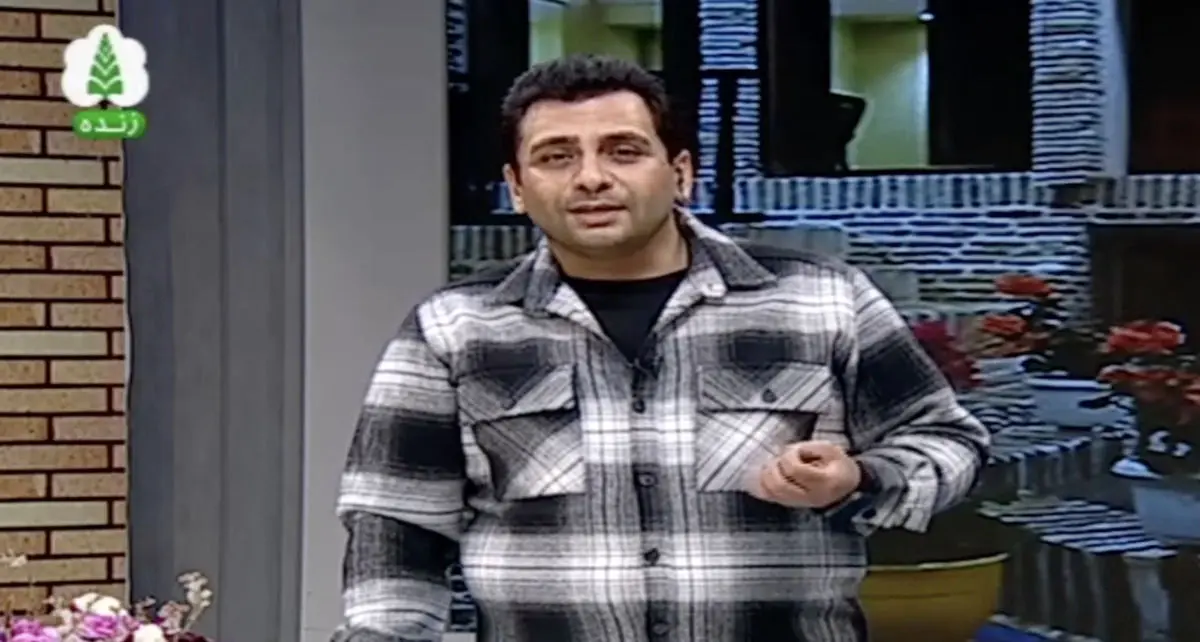 (ویدئو) مجری شبکه گلستان در برنامه زنده بیهوش شد