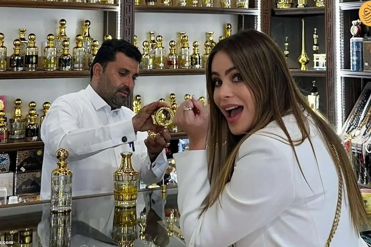(ویدئو) گشت و گذار سوفیا ورگارا در بازارهای جده عربستان