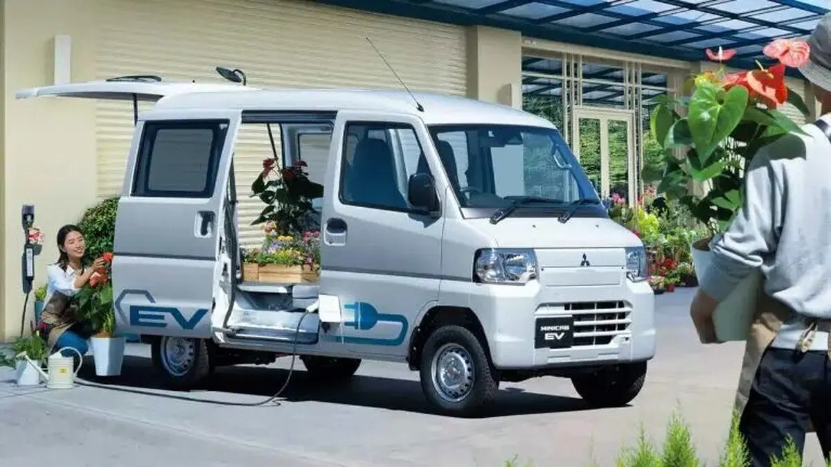 (عکس) مینی‌کب؛ ون الکتریکی و سبک‌وزن میتسوبیشی
