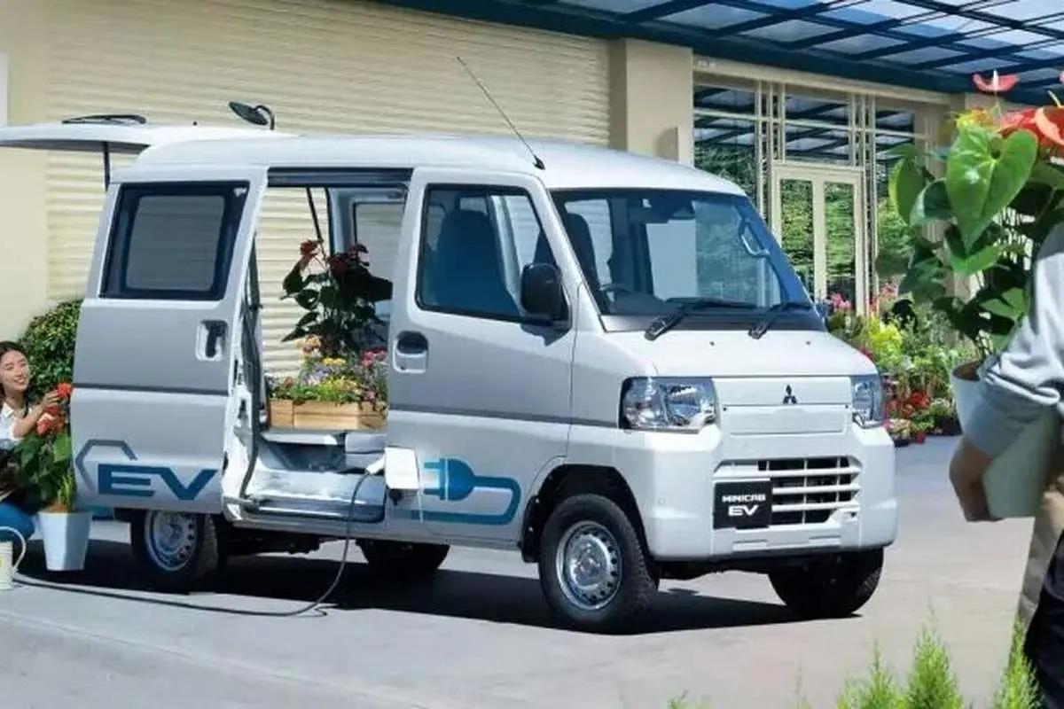 (عکس) مینیکب؛ ون الکتریکی و سبکوزن میتسوبیشی