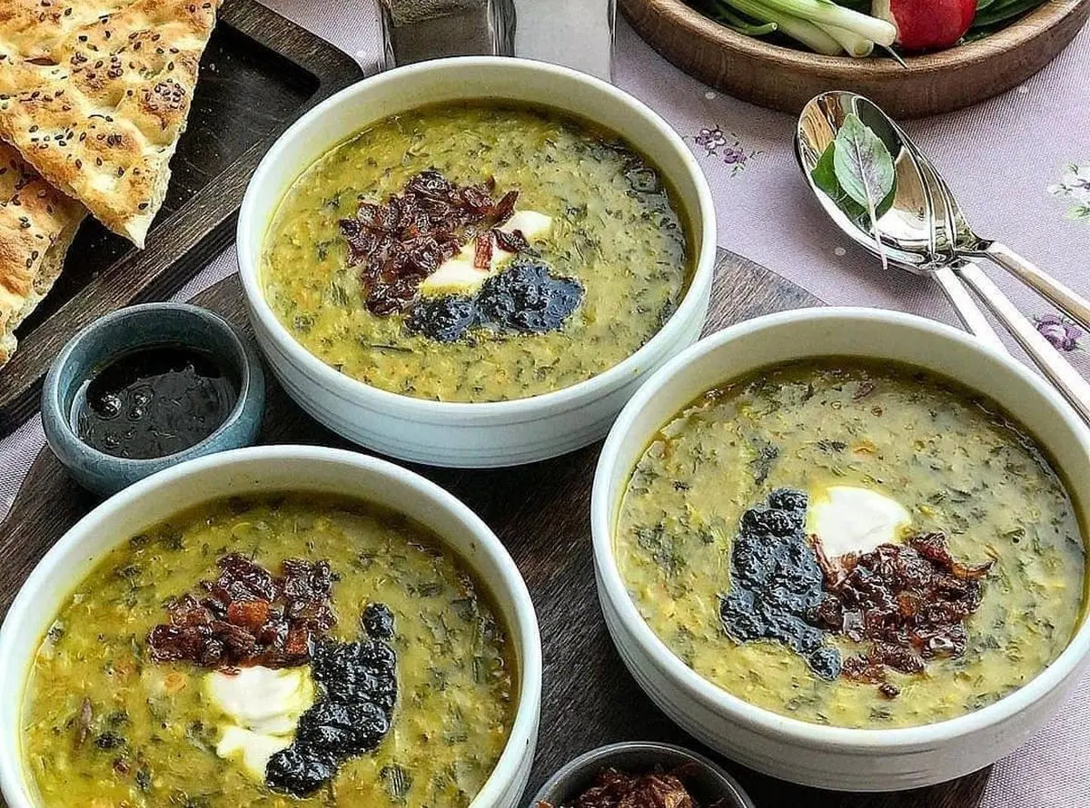 طرز تهیه آش ماست ساده با طعم عالی و خوشمزه