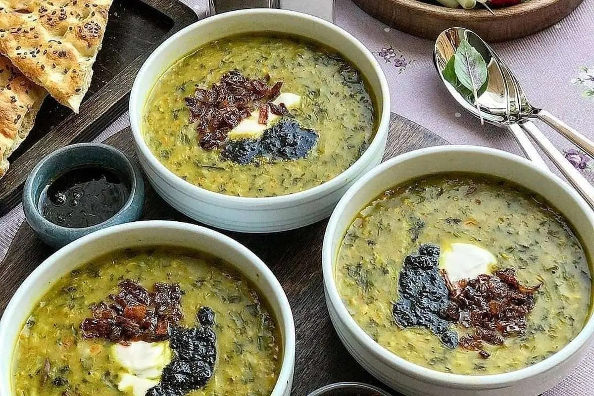 طرز تهیه آش ماست ساده با طعم عالی و خوشمزه