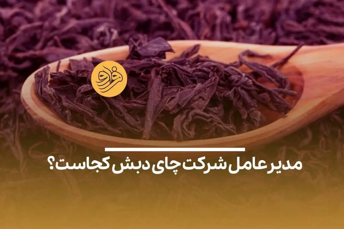 (ویدیو) مدیرعامل شرکت «چای دبش» کجاست؟