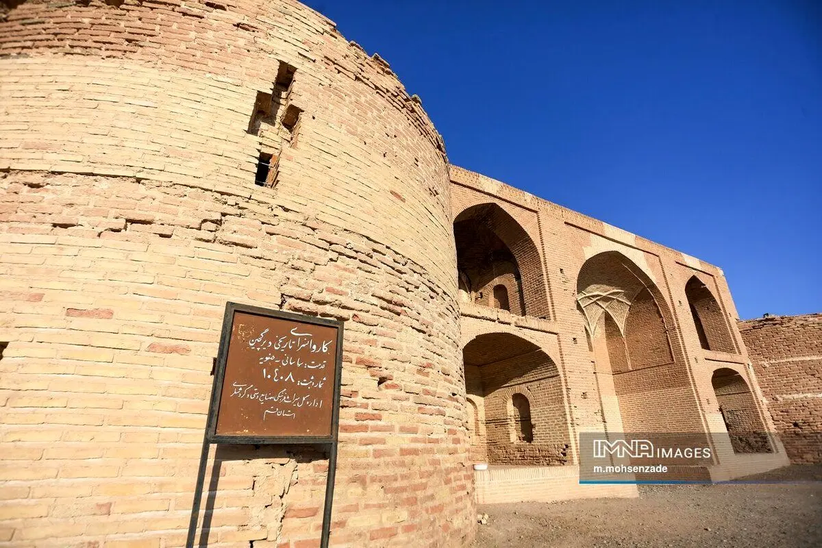 (تصاویر) دیر گچین؛ مادر کاروانسرا‌های ایران زمین
